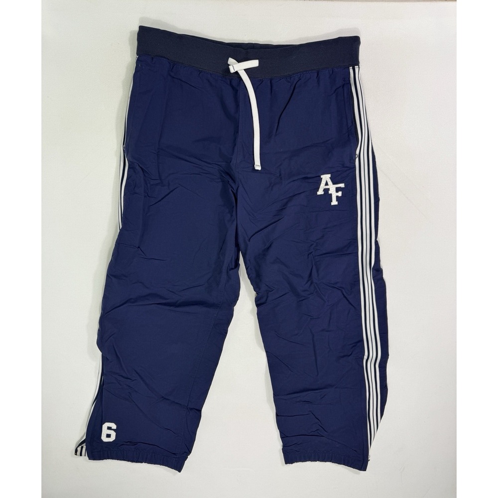 Vintage Abercrombie & Fitch Men’s Large Ankle Zip Lined Windbreaker Track Pants